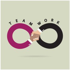 Handshake abstract design template N2