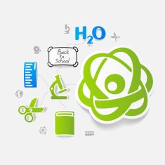 Education sticker infographic N223