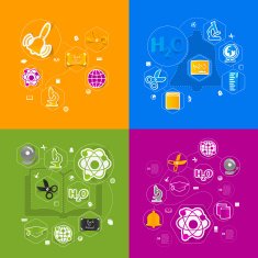 Education sticker infographic N229