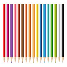 Wooden sharp pencils set background N2