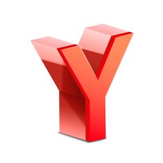 3d red letter Y N2