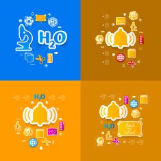 Education sticker infographic N254