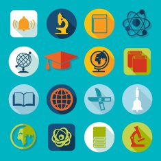 Set of education icons N24