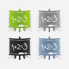 realistic design element board N105