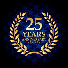 Twenty Five Years Anniversary Emblem N10