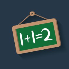 Blackboard symbol clean vector N3