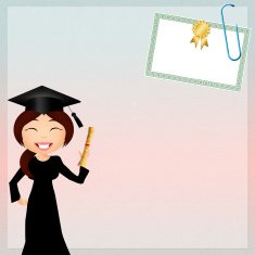 Woman graduate free image download