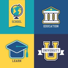 School College and University Symbols