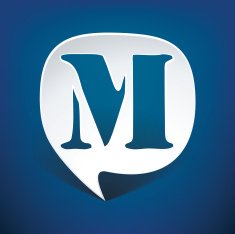 Bubble speech letter M