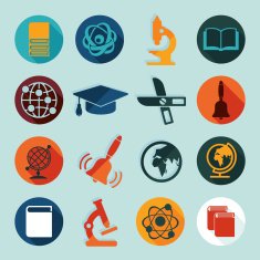 Set of education icons N54