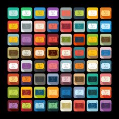 Flat design school N6