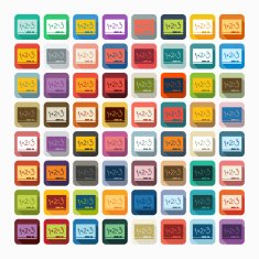 Flat design board