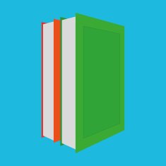 Group Of Colorful Books Illustration Isolated N5