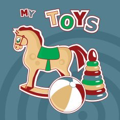 Children's toys Stock picture
