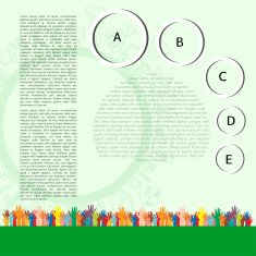 Go green concept Save world vector Illustration N12
