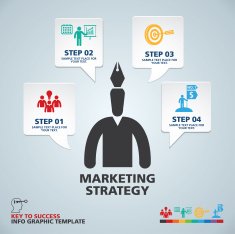 template modern info-graphic design N4