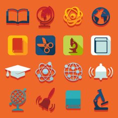 Set of education icons N100