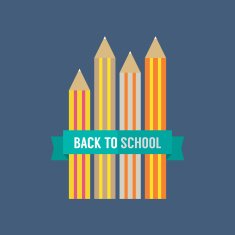 Back to School Concept Vector Illustration N19