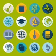 Set of education icons N105