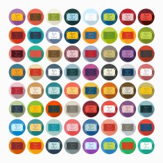 Flat design school N11