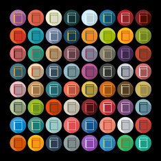 Flat design book N13