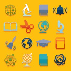 Set of education icons N120