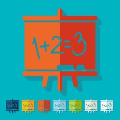 Flat design board N8