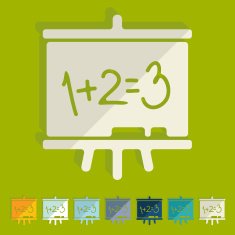 Flat design board N10