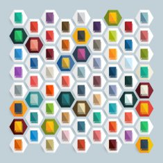 Flat design book N18