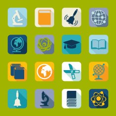 Set of education icons N134
