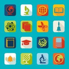 Set of education icons N142