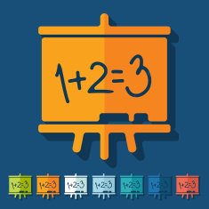 Flat design board N16