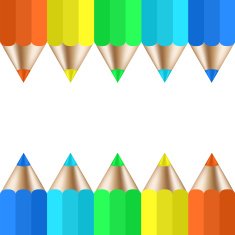 Vector modern pencil background