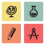 Education icons N127