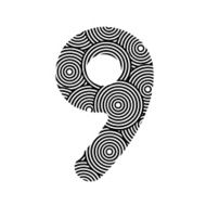 Circle pattern number nine