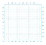 White squared paper sheet