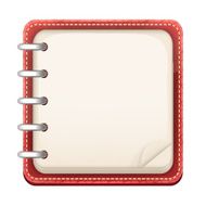 Vector Cartoon Notepad