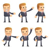 set of advisor character in different poses N2