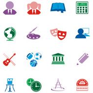 Education icons N134