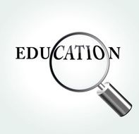 Vector education theme illustration