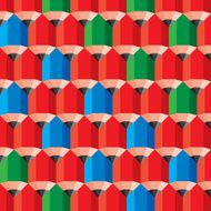 Colored pencil vector