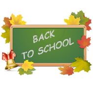Vector School Blackboard