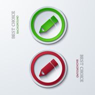 Vector modern circle icons N8