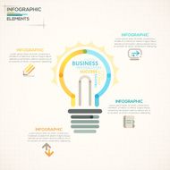 Modern infographics options banner N132