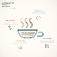 Modern infographics options banner N134