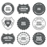 Back to school icons Studies after the holidays N20