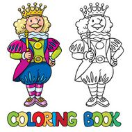 Fairy tale king Coloring book N2