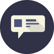 Vector Message Bubble