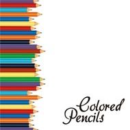 Colores pencils background
