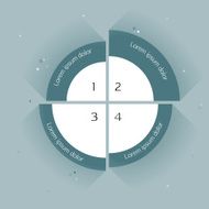 Vector infographic background N11